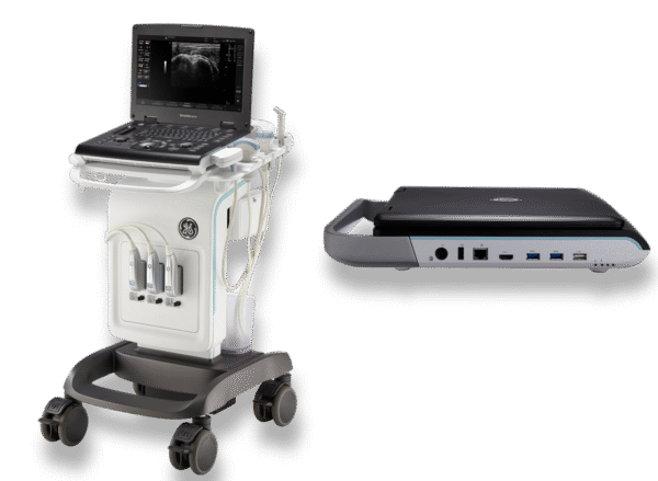 Versana Active Laptop Farbdoppler Ultraschallgerät mit 3PP Gerätewagen von GE Healthcare